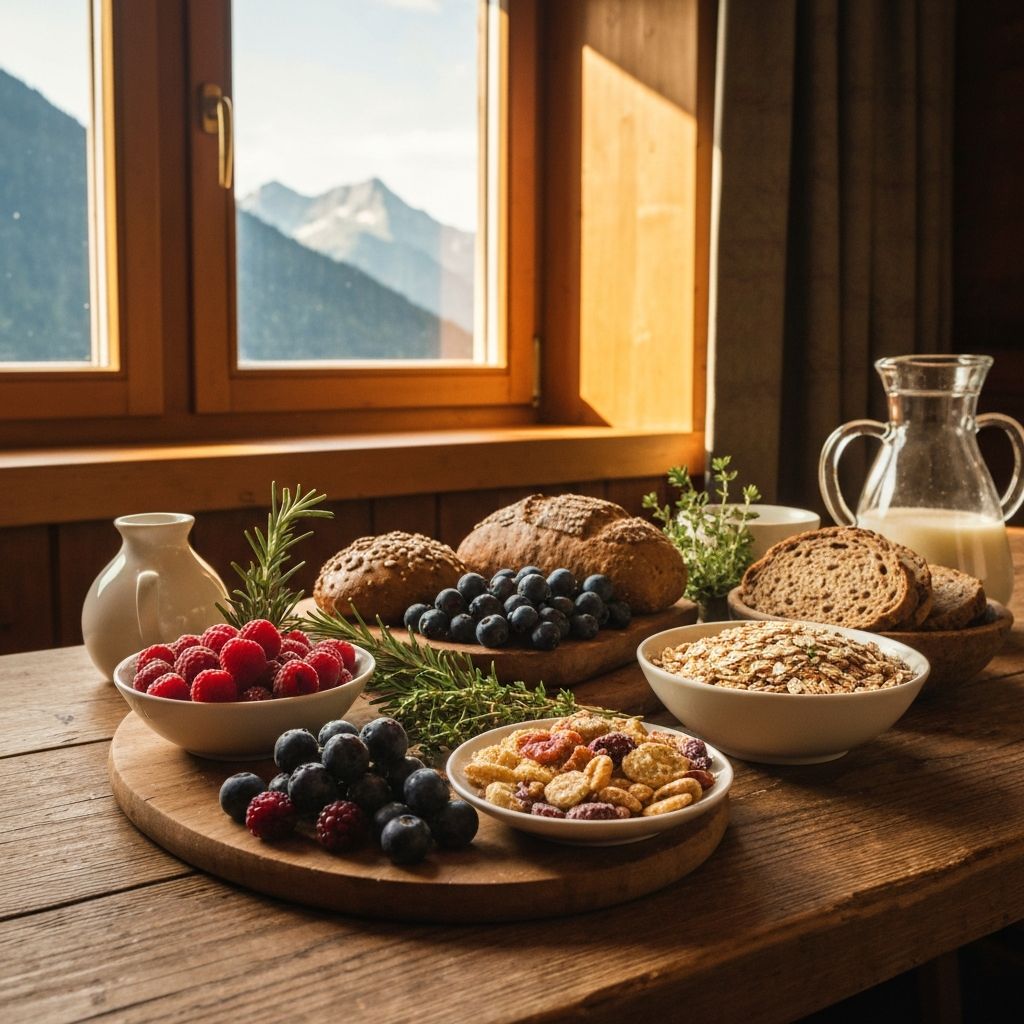 Natürliches Frühstück